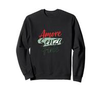 Amore Senza Fine Lettrage italien Love Sweatshirt