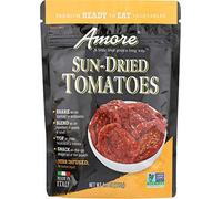 Amore - Tomates séchées au soleil - Légumes infusés aux herbes - Sachet refermable de 125 ml
