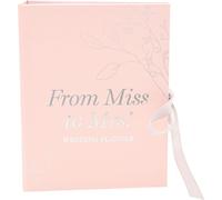 Amore Wedding Planner Miss To Mrs WD174 (Taille unique) (Rose)