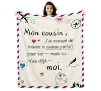 Amorea À Mon Cousin J’AI essayé de trouver Le Cadeau Parfait pour toi - mais tu m’as déjà… Moi Couverture Amusante pour Cousin Cadeau d'anniversaire de Remise des diplômes de Noël(Cousin-a)