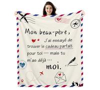 Amorea Ma Beau-père J’AI essayé de trouver Le Cadeau Parfait pour toi - mais tu m’as déjà… Moi Couverture pour Beau-père Cadeau Humoristique Anniversaire Fête des Pères Cadeau de Noël(Beau-père a)