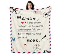 Amorea Maman Nous Avons essayé de trouver Le Cadeau Parfait pour toi - mais tu Nous as déjà… Nous Couvertures pour Maman Cadeau d'anniversaire Cadeau pour la fête des mères Cadeau de Noël(Maman-b)
