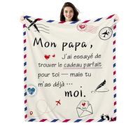 Amorea Mon Papa J’AI essayé de trouver Le Cadeau Parfait pour toi - mais tu m’as déjà… Moi Couverture pour Papa Cadeau Amusant Anniversaire Fête des pères Cadeau de Noël (Papa-a)