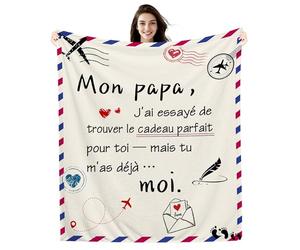Amorea Mon Papa J’AI essayé de trouver Le Cadeau Parfait pour toi - mais tu m’as déjà… Moi Couverture pour Papa Cadeau Amusant Anniversaire Fête des pères Cadeau de Noël (Papa-a)