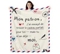 Amorea Mon Patron J’AI essayé de trouver Le Cadeau Parfait pour toi - mais tu m’as déjà… Moi Couverture pour Patron Cadeau Humoristique Cadeau d'anniversaire Cadeau de Noël (Patron-a)