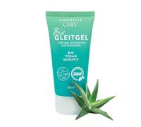 Amorelie Care - Gel Lubrifiant BIO à Base d'Eau et Aloe Vera (50ml) - Adapté aux peaux sensibles - Ingrédients Naturels d'Origine Biologique - Formule Vegan