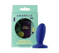 AMORELIE Joy - Plug Anal Vibrant "Fly" - Bleu