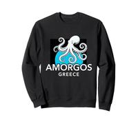 Amorgos Grèce Coucher de Soleil Sweatshirt