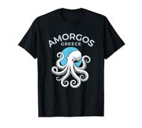 Amorgos Grèce Coucher de Soleil T-Shirt