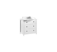 Commode Avec Plan à Langer "Amori" 100cm Blanc
