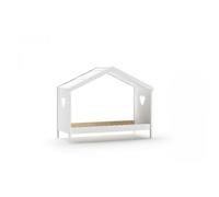 Vipack Lit cabane Amori ouvert 90x200 cm blanc