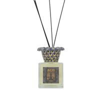 AMORI - Parfum d'ambiance à la Fleur d'oranger de Sicile, Fragrance Naturelle et délicate, Collier Couronne Paon en céramique fabriqué à la Main par Les maîtres céramistes de Caltagirone, 500 ML
