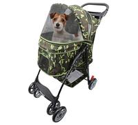 AmorosO Poussette pratique pour animal domestique Camouflage foncé