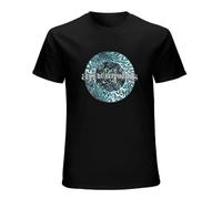 Amorphis Elegy 1996 Album Cover T-Shirt Graphic Tee Printed Top Mens Black Shirt XL