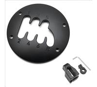 Amortissement/Mod De Plaque De Levier De Vitesse À Course Courte/Moyenne À 6 Vitesses, Pour Kits De Manettes De Vitesse Thrustmaster Th8a, Ensemble De Pièces D'accessoires De Manette De Vitesse