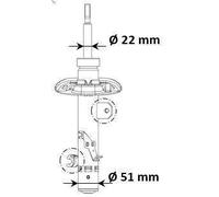 Amortisseur KYB 3338061