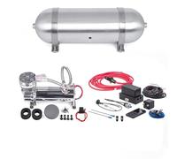 Amortisseur à gaz arrière Convient pour le système de gestion du kit de suspension pneumatique, le réservoir d'air de 3/4/5 gallons et la pompe de compresseur à manomètre 3/5(4 Gal 8 VAL EXP)