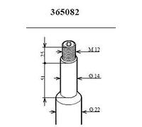 AMORTISSEUR (à L'UNITé) AVANT BMW 7 730 I, IL,735 I, IL