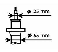 Kayaba Amortisseur essieu avant 325700 – goujon en haut pour VW SKODA AUDI SEAT