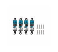 Amortisseur Amortisseurs À Bain D'huile, 52-120 Mm, 4 Pièces, Pour Voitures Télécommandées 1/10, Monster Trucks, Buggy Et Touring Amortissement Suspension(Blue 55mm)