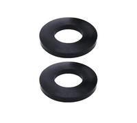 Amortisseur Amortisseurs Anneau en Caoutchouc Universel Protection Bague D'amortisseur pour VW pour Golf MK4 pour Jetta pour Bora pour Skoda Joint Capot Roulement Avant(2pcs Black)