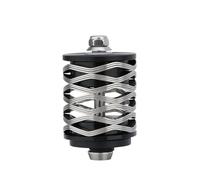 Amortisseur Arrière À Double Ressort Avec Axe En Titane/acier, Compatible Les Vélos Pliants Pour Brompton(Wave-Steel Axle)