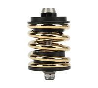 Amortisseur arrière modifié pliant pour pièce d'amortisseur arrière à ressort métallique (Modèle à ressort, tige en acier doré)