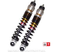 Amortisseur arrière stéréo de la série E302 adaptable sur Gilera Runner 4T VXR 200 (03-12) TE302-280T-03AL-38