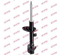 Amortisseur Essieu avant droit Goujon en haut 333721 KYB pour NISSAN MICRA III