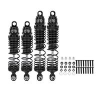Amortisseur avant et arrière en métal RC, haute qualité, robuste, Durable, Stable, conduite Flexible pour voitures SLASH 1/10 RC (Noir)