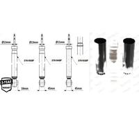 Amortisseur + Cache-amortisseur MONROE pour AUDI, CUPRA, SEAT, VW A3, A3