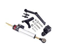 Amortisseur Compatible Avec Ducati Pour Monster 1200S 2014-2019 2020 2021, Support De Stabilisateur D'amortisseur De Direction CNC En Fibre De Carbone Pour Moto Complet