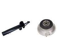 MaXgear Support d'amortisseur 72-0275 Essieu avant Caoutchouc/métal pour BMW 3/5