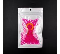 Amortisseur d'arbre de capuchon de clavier avec joint torique for clavier mécanique(Pink,OD8xID5xCS1.5mm)