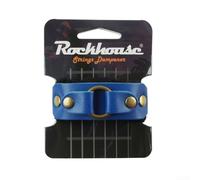 Amortisseur de cordes de guitare avec mécanisme de tension réglable pour réduire le bruit et améliorer le son pendant le jeu (bleu)