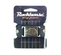 Amortisseur de cordes de guitare avec mécanisme de tension réglable pour réduire le bruit et améliorer le son pendant le jeu (A)