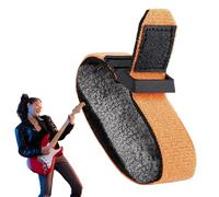 Amortisseur de cordes de guitare, muter de cordes de basse, silencieux de corde en coton pour guitare de jouer de la basse, silencieux réglable en coton pour cordes de guitare, ruban amortisseur de