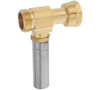 Amortisseur de Coups de Bélier 3/4 Fht Mht en Acier Inoxydable | Plomberie Buanderie, Suppression des Chocs D’eau, Raccords Filetés Mâle et Femelle, Usage US et Canada