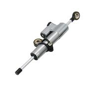 Amortisseur de Direction Ajustable Moto Amortisseur De Direction Anti-oscillation Modifié Pour Moto Pour CB650R 2019 2020 2021, Tige D'équilibrage, Règle En Titane(Gray)