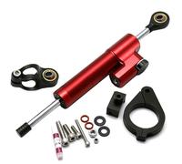 Amortisseur De Direction Compatible Avec F800GS 2008-2017 Support D'amortissement Réglable Pour Moto Kit D'amortisseurs Stabilisateur De Direction Pour Autoroute, Accessoires De Moto