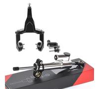 Amortisseur de Direction Kit de support d'amortisseur de direction pour moto Convient pour Kawasaki Ninja 400 Z400 2018-2024 Stabilisateur de Direction(A18)