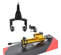 Amortisseur de Direction Kit de support d'amortisseur de direction pour moto Convient pour Kawasaki Ninja 400 Z400 2018-2024 Stabilisateur de Direction(A14)