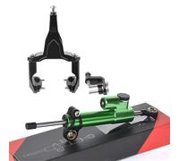 Amortisseur de Direction Kit de support d'amortisseur de direction pour moto Convient pour Kawasaki Ninja 400 Z400 2018-2024 Stabilisateur de Direction(A4)