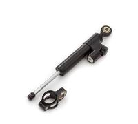 Amortisseur De Direction Réglable pour Moto pour Dualtron pour Thunder Dt3 Amortisseur De Direction Réglable en Aluminium Stabilisateur Trottinette Électrique(All Black)