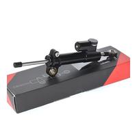 Amortisseur de Direction Support d'amortisseur de direction pour moto, stabilisateur Convient pour Kawasaki Ninja 400 Z400 2018-2023, contrôle de sécurité stabilisé(Black)