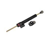 Amortisseur de Direction Support d'amortisseur de direction réglable universel pour moto, texture en aluminium, accessoires modifiés Stabilisateur de Direction