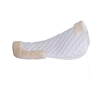 Amortisseur De Dos Riding World Blanc Taille Poney Blanc