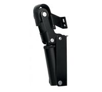 Amortisseur de fermeture de porte type FR en aluminium - noir - FR0 pour vantail 15 kg JUSTOR