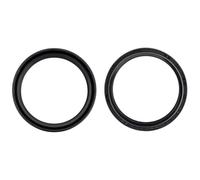 Amortisseur de fourche avant de moto universel, joint anti-poussière et huile 48 * 57.8 * 9.5 12 Compatible avec EC 250 300 350 450 250F BT SM700 125 BT F BTF SM 700 125 BTF BT(Oil Seal)