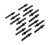 Amortisseur de Machine à laver 100N, Compatible avec LG, boîtier de pièce à charge frontale, appareils ménagers(Black 16 PCS)